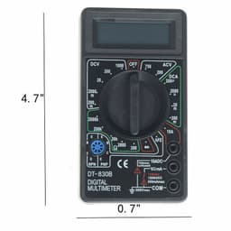 image-7 Fn Digital Multimeter AC DC Voltage Volt 10 Amp Current Resistance