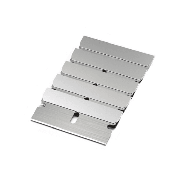 image-100 PCS Razor Blades Single Edge Extra Sharp Heat Treated Safety Knife