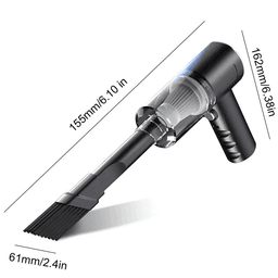 image-120W Cordless Handheld Vacuum Cleaner Small Mini Portable Car Auto