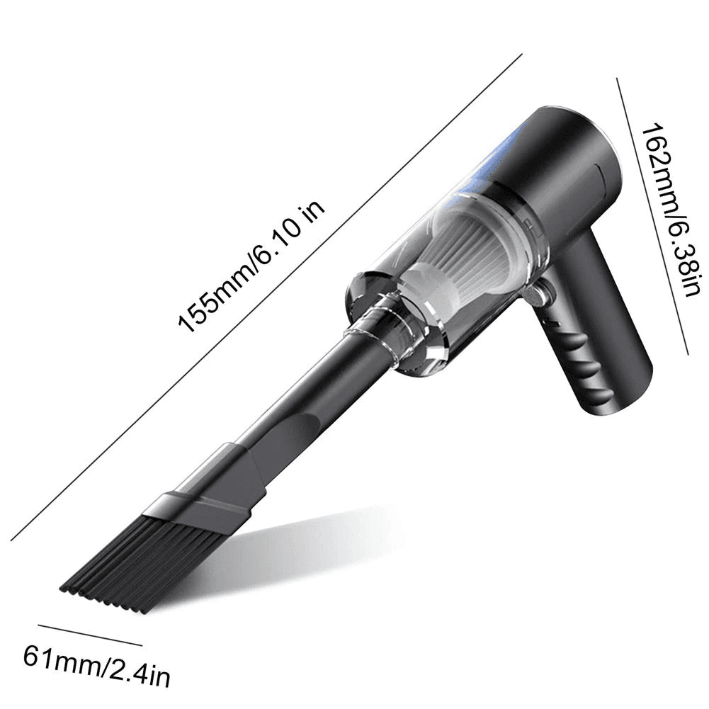 image-120W Cordless Handheld Vacuum Cleaner Small Mini Portable Car Auto