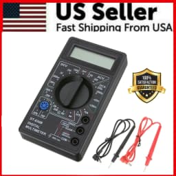 image-7 Fn Digital Multimeter AC DC Voltage Volt 10 Amp Current Resistance