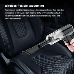 image-120W Cordless Handheld Vacuum Cleaner Small Mini Portable Car Auto