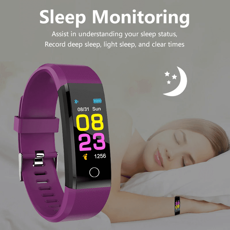 image-Fitness Smart Watch Activity Tracker Heart Rate For Women Men Oxygen