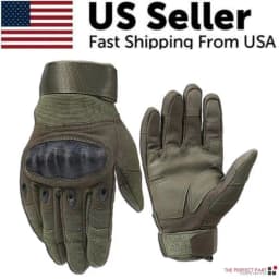 image-Tactical Motorcycle Motocross Full Finger Gloves Motorbike Riding