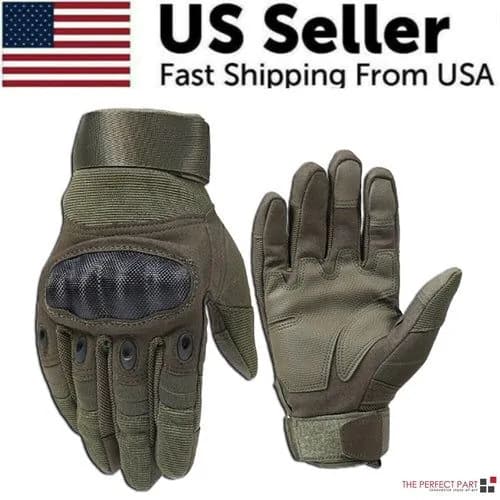 image-Tactical Motorcycle Motocross Full Finger Gloves Motorbike Riding