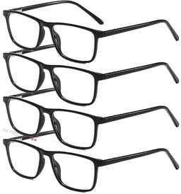 image-Reading Glasses Mens Womens Unisex Readers Eyeglasses 8 Pack Glasses