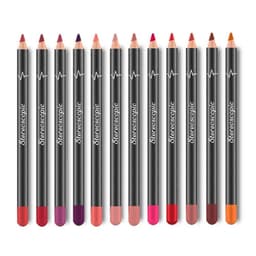 image-12Pcs Women Waterproof Lipstick Long Lasting Matte Lip Liner Pencil