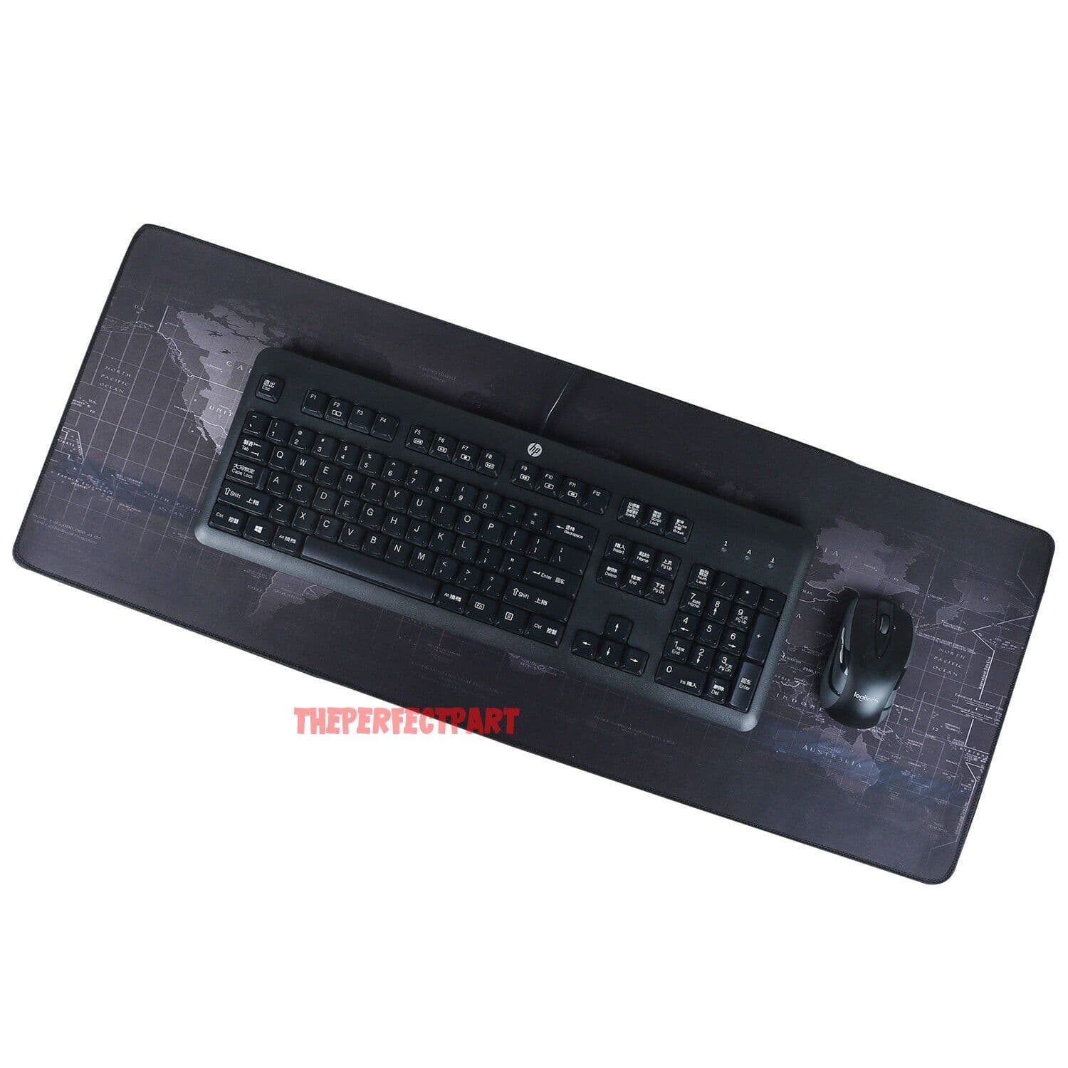 image-New Extended Gaming Mouse Pad Large Size Desk Keyboard Mat 800MM X