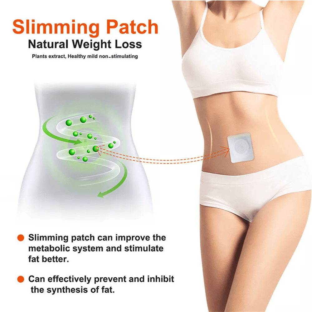 image-60PCS Slim Patch Weight Loss Slimming Diets Pads Detox Burn Fat
