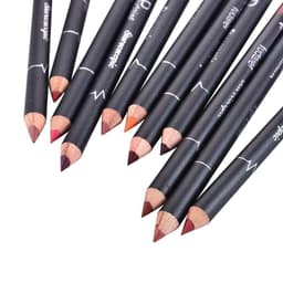 image-12Pcs Women Waterproof Lipstick Long Lasting Matte Lip Liner Pencil