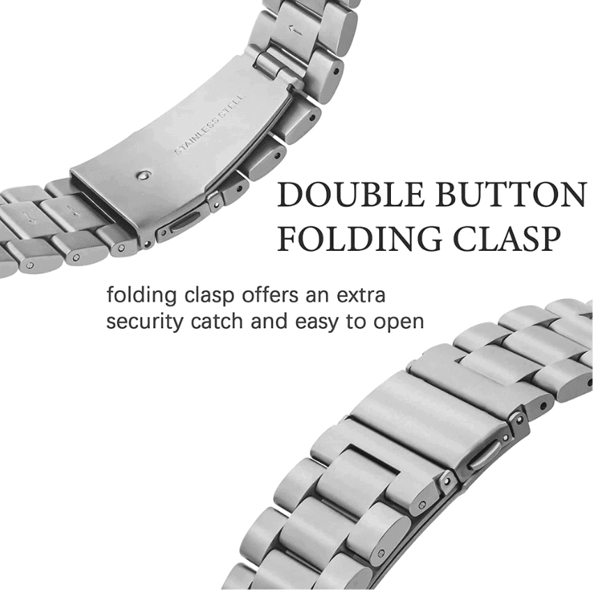 image-Stainless Steel For Apple Watch iWatch Band 8 7 6 5 4 3 2 SE