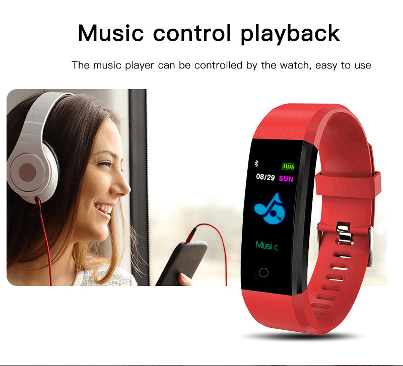 image-Fitness Smart Watch Activity Tracker Heart Rate For Women Men Oxygen