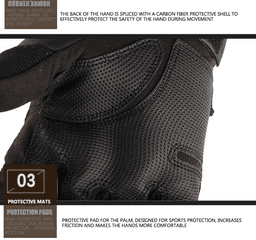 image-Tactical Motorcycle Motocross Full Finger Gloves Motorbike Riding