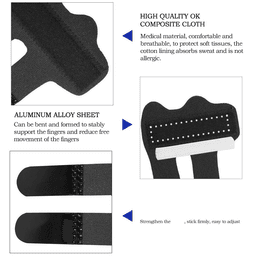 image-Adjustable Trigger Finger Splint Straightener Corrector Brace Support