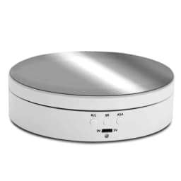 image-360° Electric Motorized Rotating Display Stand Jewelry Photography
