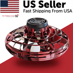 image-Flying Fidget Spinner Drone Ball UFO Stress Focus Hand Fun Toy LED