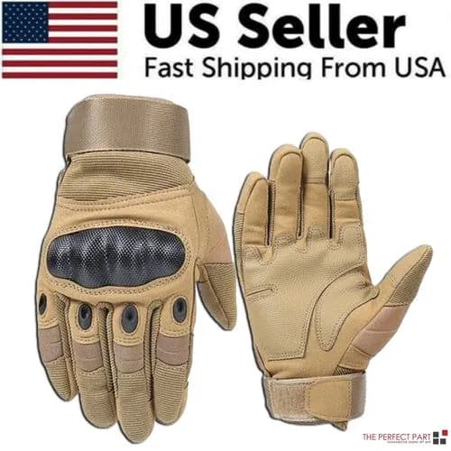image-Tactical Motorcycle Motocross Full Finger Gloves Motorbike Riding