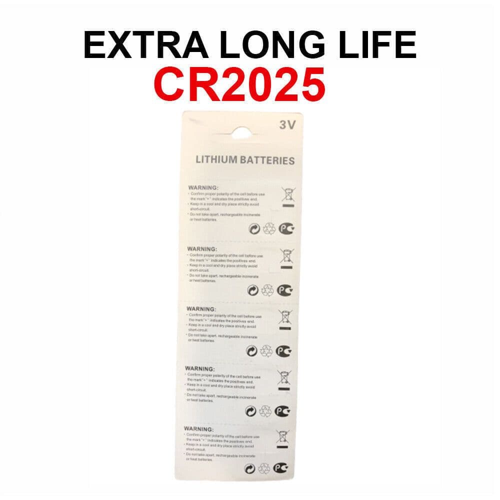 image-5 x Fresh CR 2025 CR2025 ECR2025 BR2025 LITHIUM COIN CELL Battery Exp