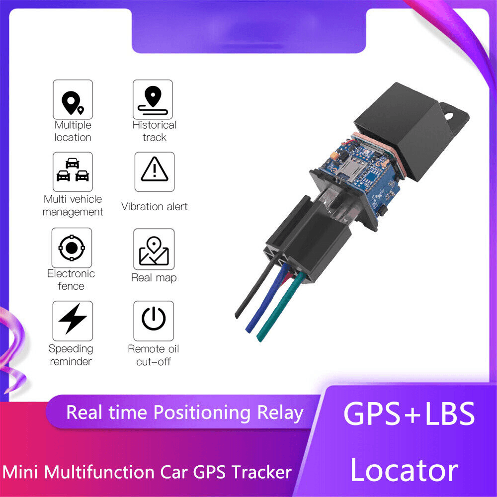 image-GPS Tracker Real-Time Tracking Locator Device GPRS GSM Car/Motorcycle