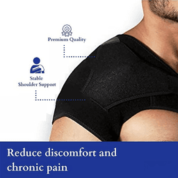 image-Shoulder Brace Support Compression Sleeve Torn Rotator Cuff AC Joint