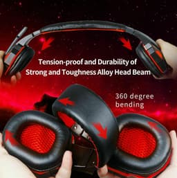 image-3.5mm Gaming Headset Mic LED Headphones Stereo Bass Surround For PC