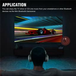 image-USB Wireless Bluetooth 5.0 Transmitter Receiver 2in1 Audio Adapter