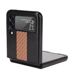image-For Samsung Galaxy Z Flip 3 5G Slim Folding Leather Shockproof Phone