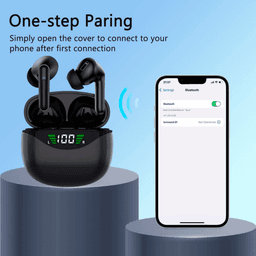 image-Bluetooth Earbuds Headset 5.3 Wireless Noise Cancelling TWS Trucker