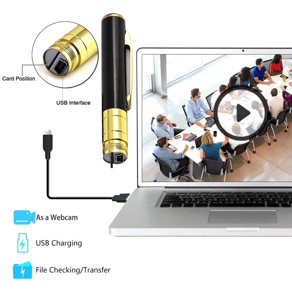 image-Pen Camera Cam Mini Hidden Pocket Audio Video Recorder DVR Security