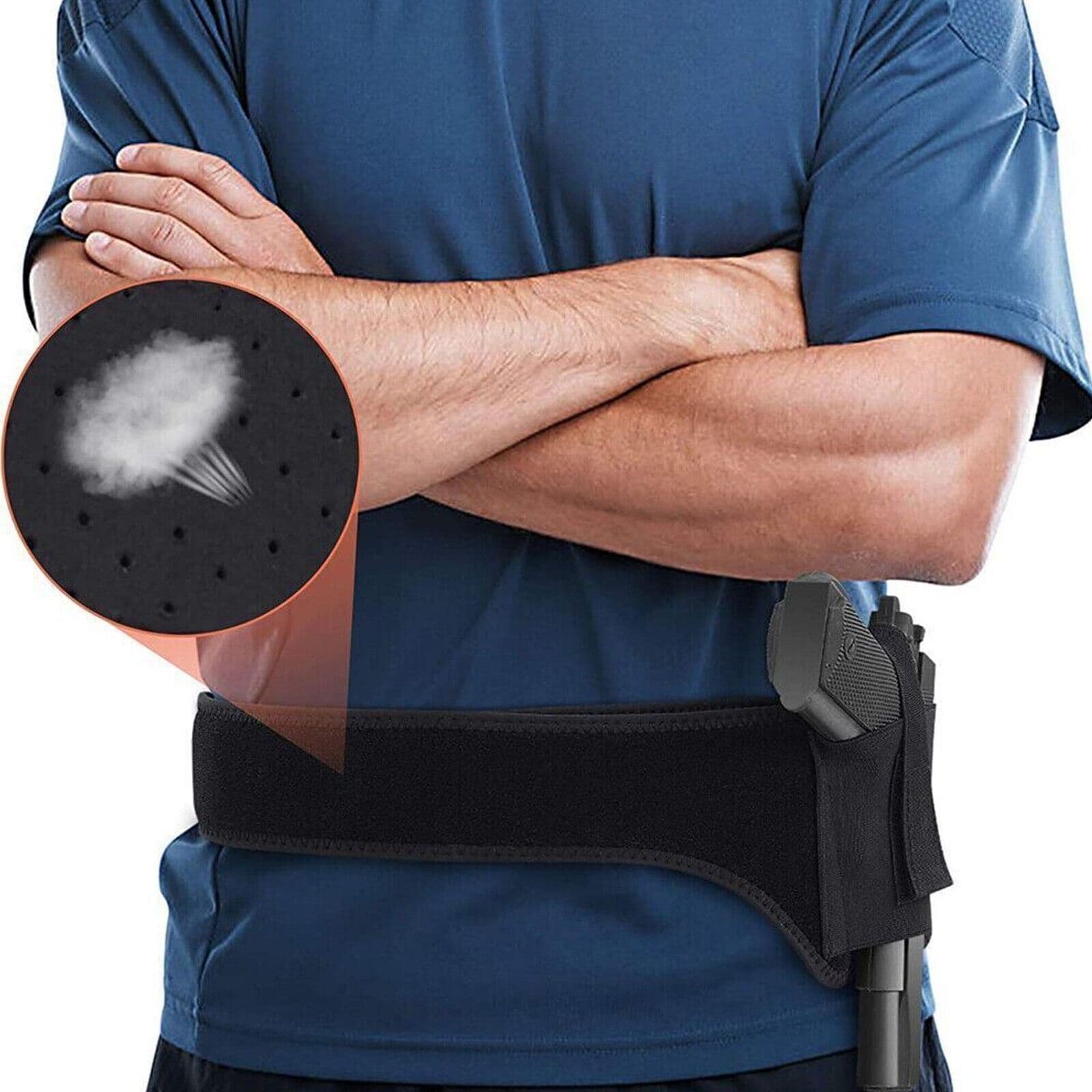 image-Tactical Concealed Carry Shoulder Waist Pistol Hand Gun Holder Holster