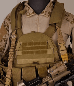 image-Heavy Duty Tactical Single Point Gun Rifle Sling Adjust & Quick Detach