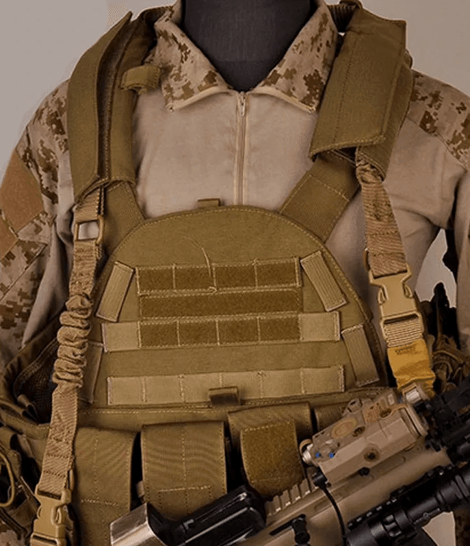 image-Heavy Duty Tactical Single Point Gun Rifle Sling Adjust & Quick Detach