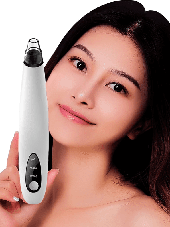 image-Electric Blackhead Remover Cleaner Face Diamond Pore Vacuum Suction