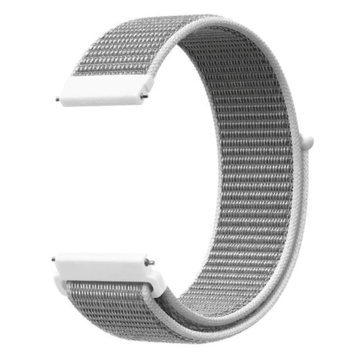image-20mm 22mm Woven Nylon Sport Loop Watch Band Strap Quick Release Spring