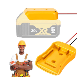 image-Power Connector DIY Battery Adapter Holder Dock For DeWalt 18V/20V Max