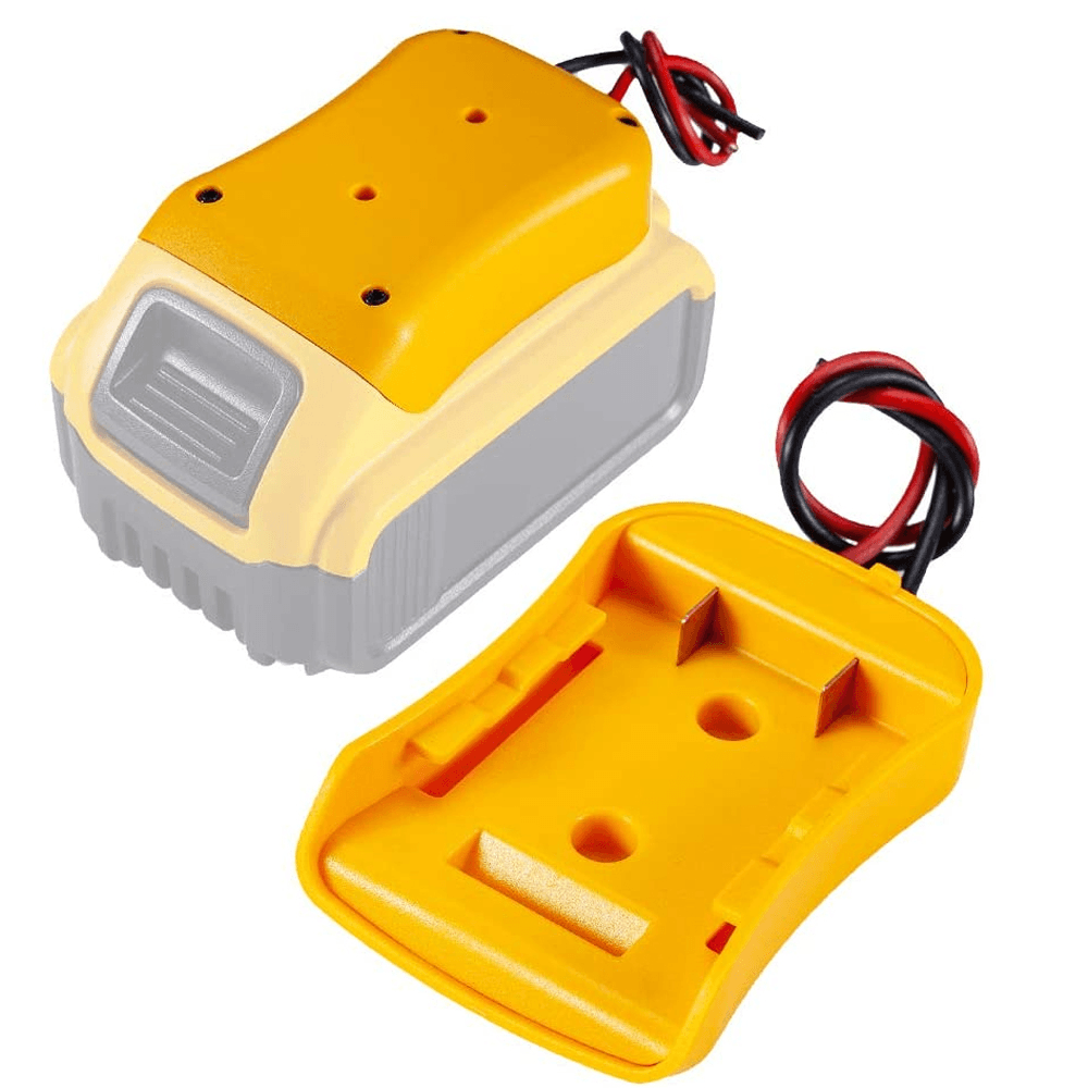 image-Power Connector DIY Battery Adapter Holder Dock For DeWalt 18V/20V Max