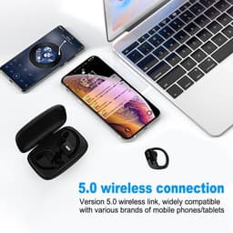 image-Bluetooth Headset TWS 5.0 Wireless Earphones Earbuds Headphones Stereo