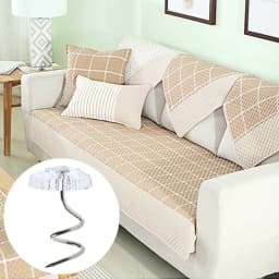 image-50 Pcs Upholstery Tacks Headliner Pins Clear Heads Twist Bed Fabric