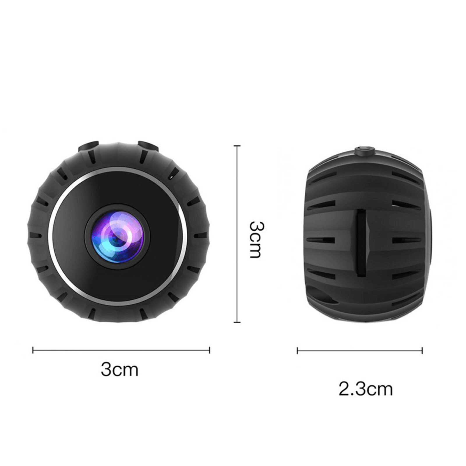 image-Mini Hidden Spy Nanny Camera Wireless Nanny Cam WiFi Home Security HD