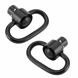 image-2PCS Heavy Duty Flush Push Button Quick Detach 1.25" Rifle QD Sling