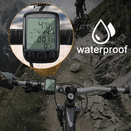 image-Bike Bicycle Speedometer Cycle Digital Odometer Computer Waterproof