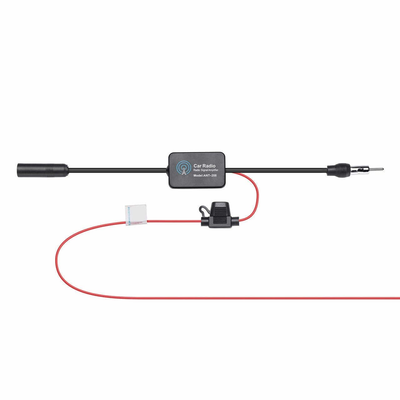 image-Car Auto Stereo FM & AM Radio Signal Antenna Aerial Signal Amp