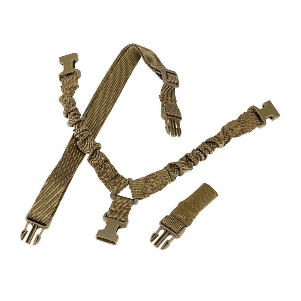 image-Heavy Duty Tactical Single Point Gun Rifle Sling Adjust & Quick Detach