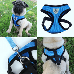 image-Cat Dog Pet Harness Adjustable Control Vest Dogs Reflective S M L XL