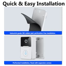 image-Wireless Security Smart WiFi Doorbell Intercom Video Camera Door Ring