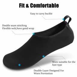 image-Water Shoes Men Women Skin Socks Aqua Surf Beach Yoga Swim Barefoot