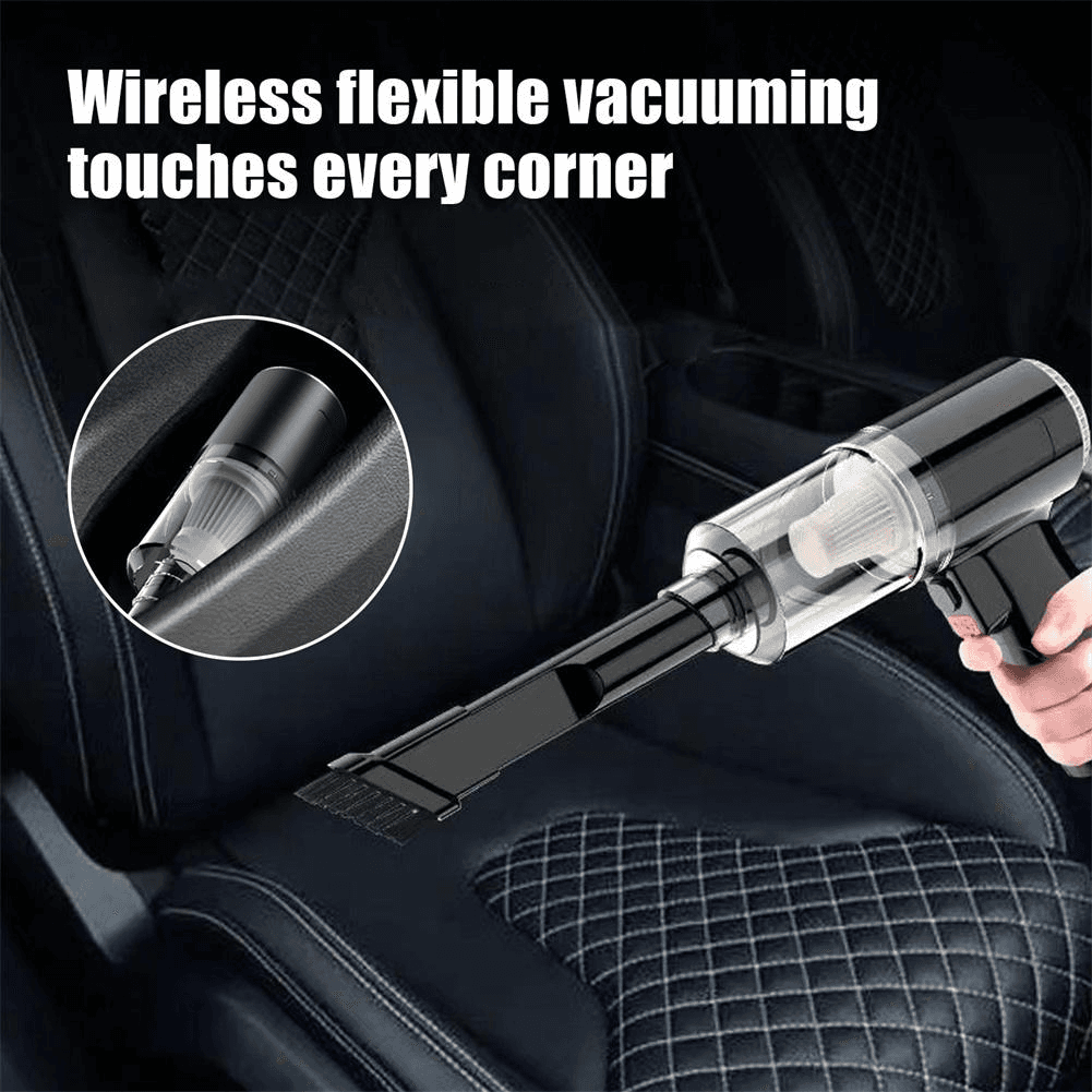 image-120W Cordless Handheld Vacuum Cleaner Small Mini Portable Car Auto