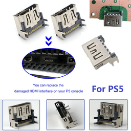 image-5 Pack OEM HDMI Port Connector Socket Replacement For Sony PlayStation