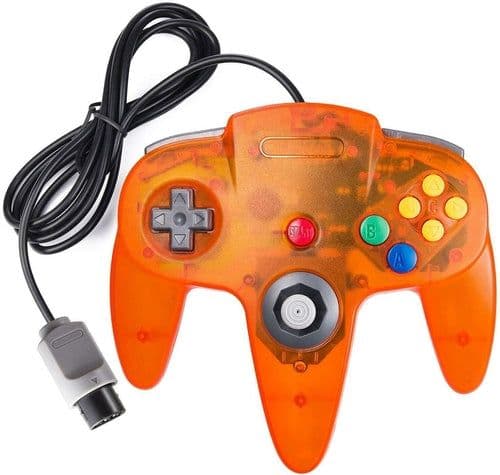 image-New Wired Controller Joystick Compatible With Nintendo 64 N64 Video