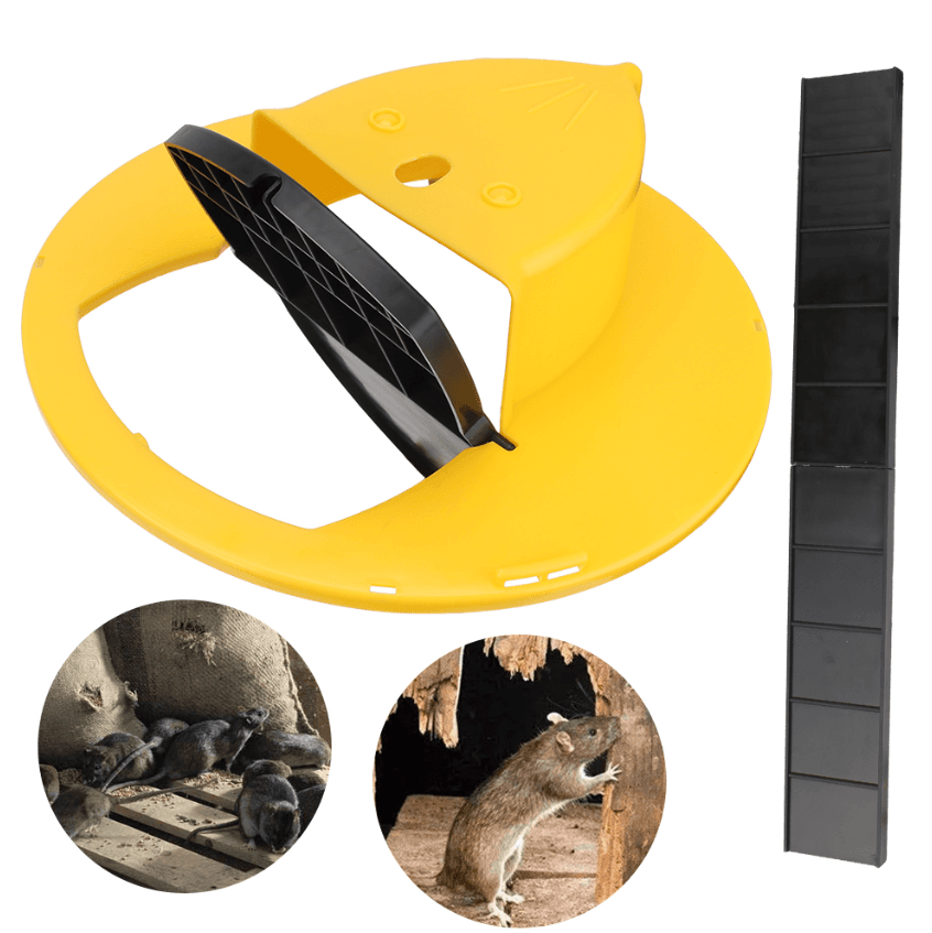 image-Mouse Rat Trap Flip & Slide Mouse Trap Bucket Catcher Mousetrap Slide